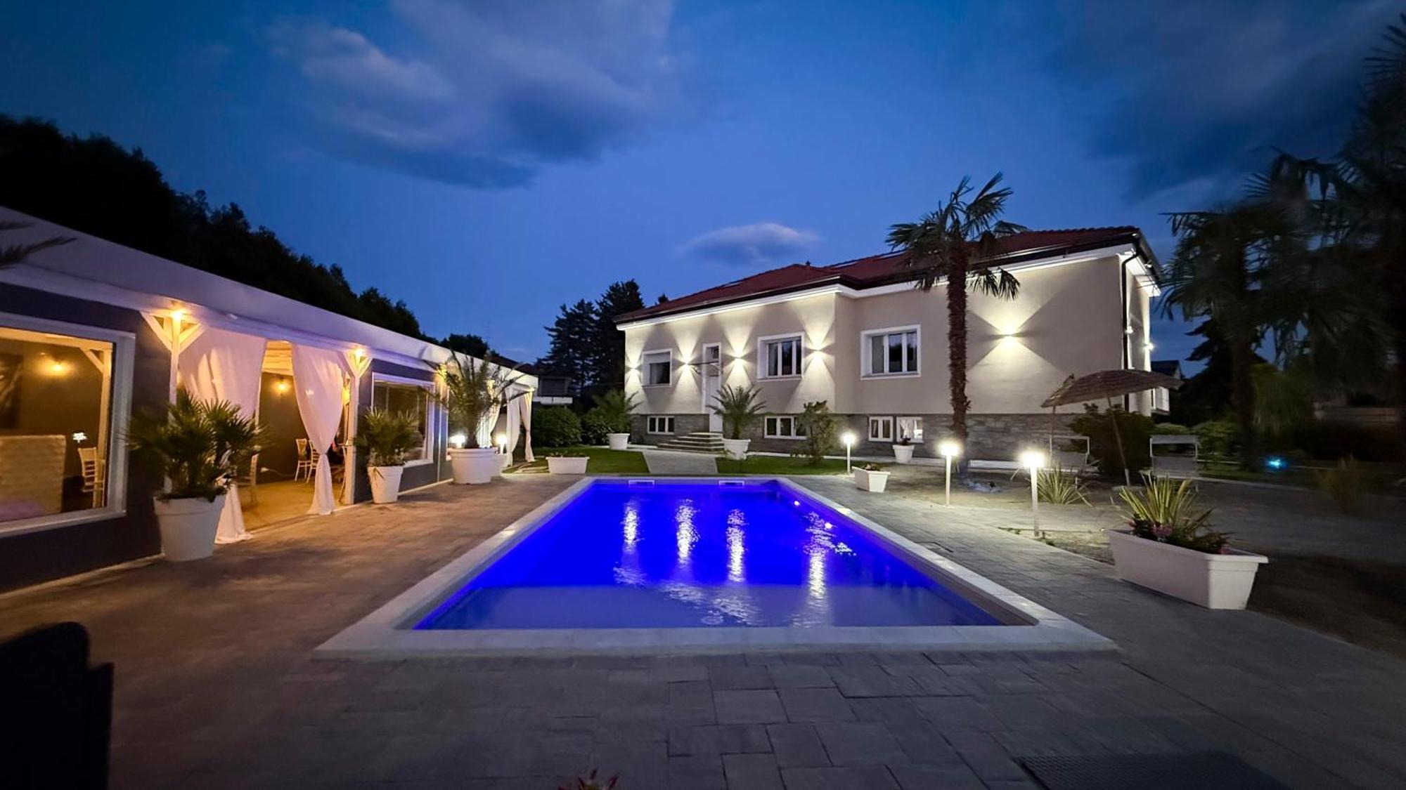 Villa Marchese Lake Maggiore Somma Lombardo Exterior photo