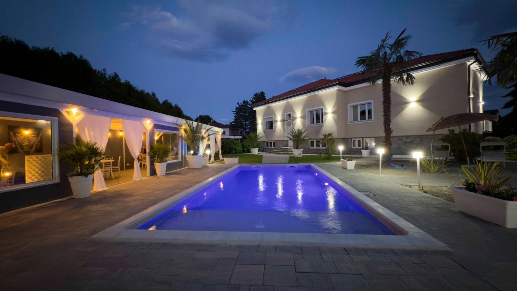 Villa Marchese Lake Maggiore Somma Lombardo Exterior photo